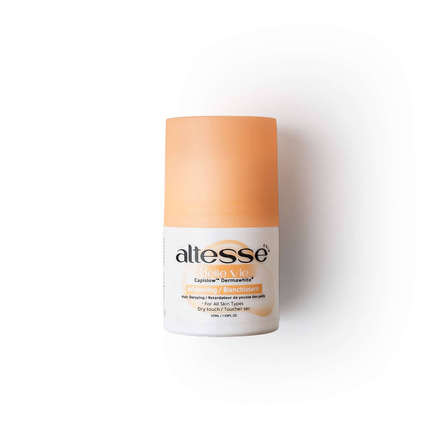 Whitening and Hair Delaying Roll-On Deodorant Belle vie 50Ml (Coconut and Oud scent)