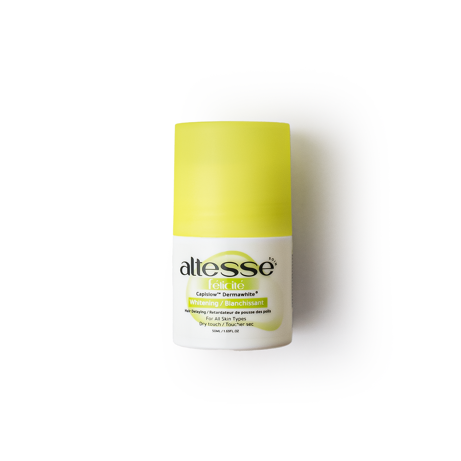 Whitening and Hair Delaying Roll-On Deodorant Félicité 50Ml (Pears and Cantaloupe Scent)