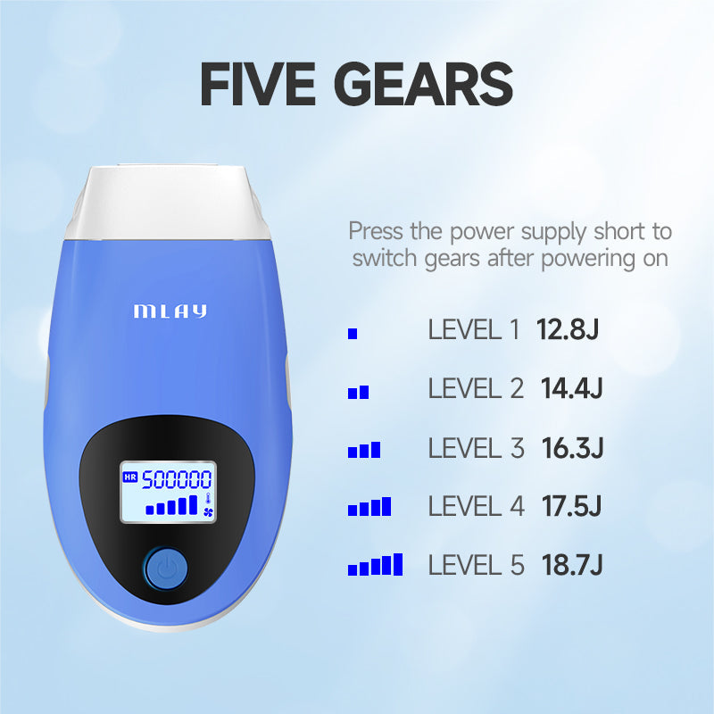 Mlay T3 IPL Hair removal - Elegant Blue